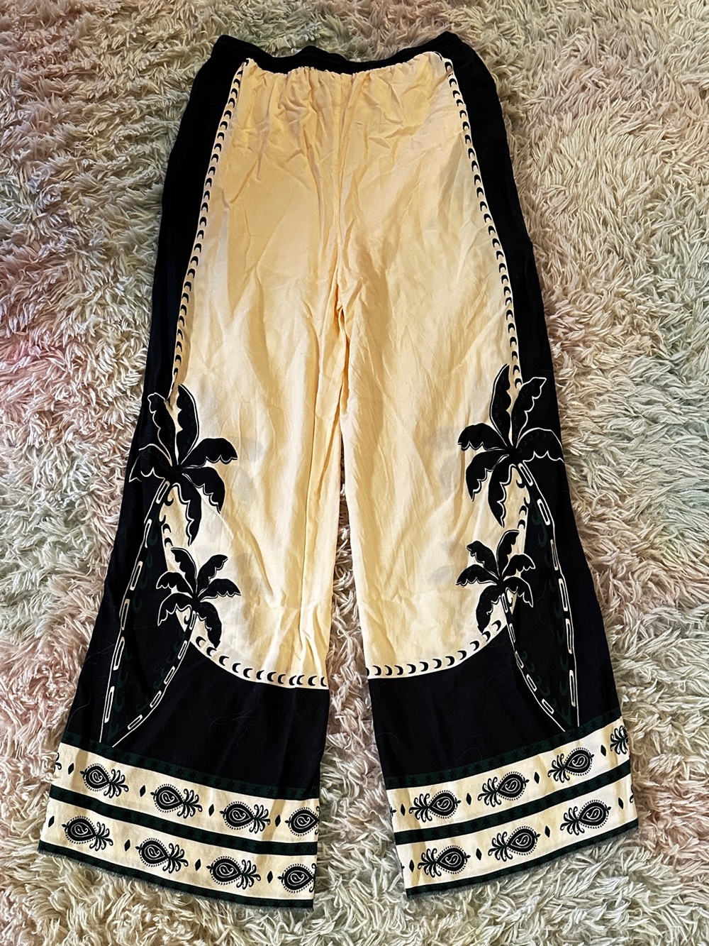 Farm Rio Martina Pull-On Pants Size Medium - Picture 5 of 15